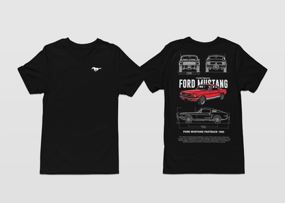 Back & Front Mustang