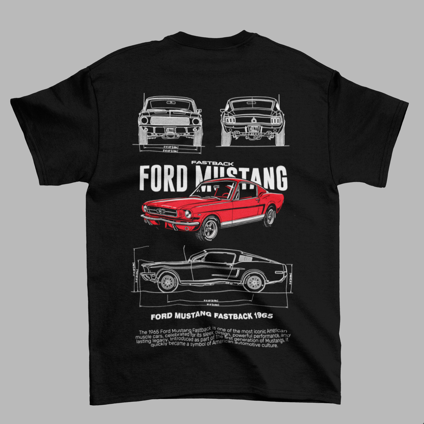 Back & Front Mustang