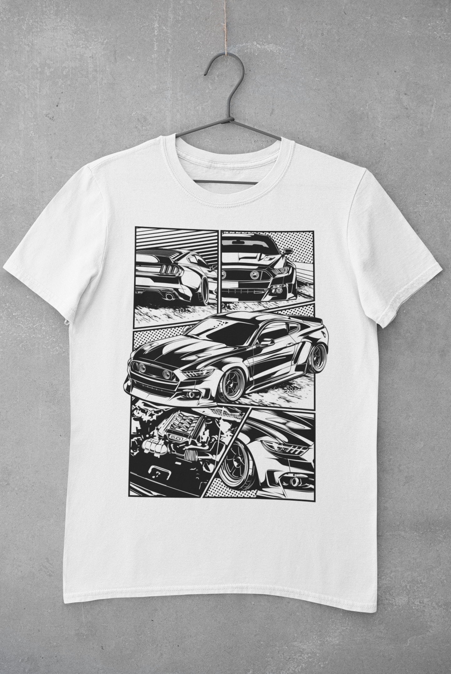 Camiseta 3mustang