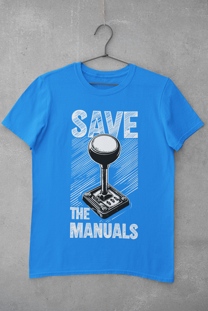 Camiseta save the manuals